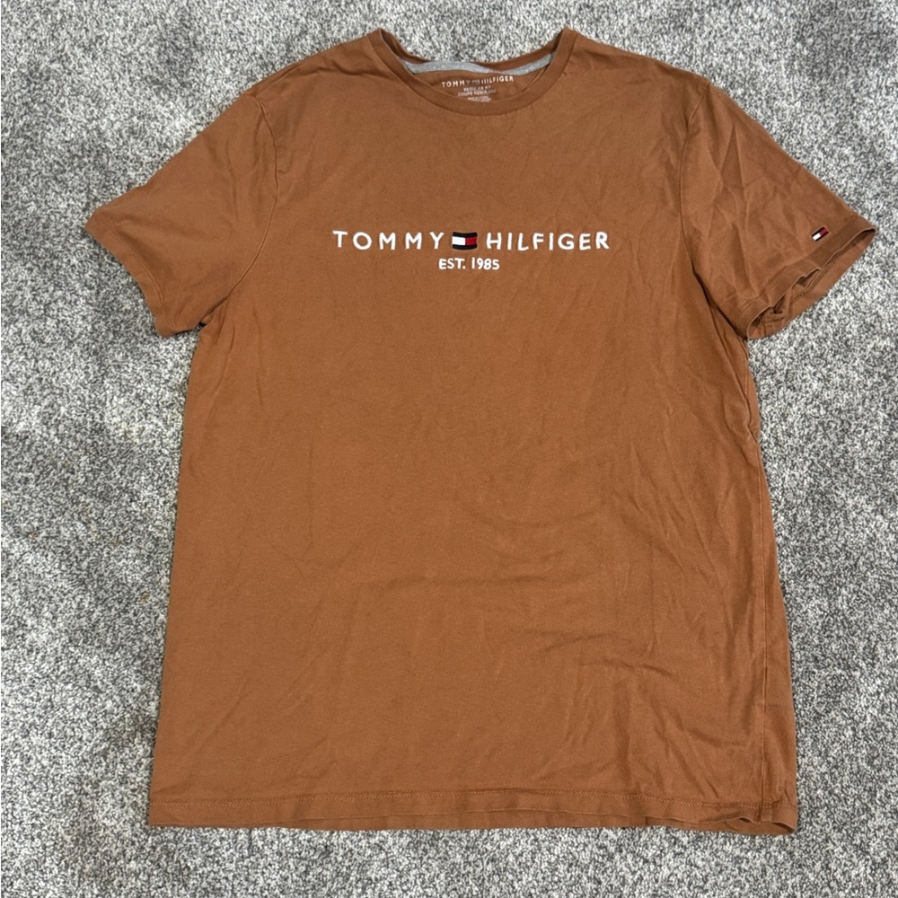 Tommy Hilfiger Rust Short Sleeve Tee
